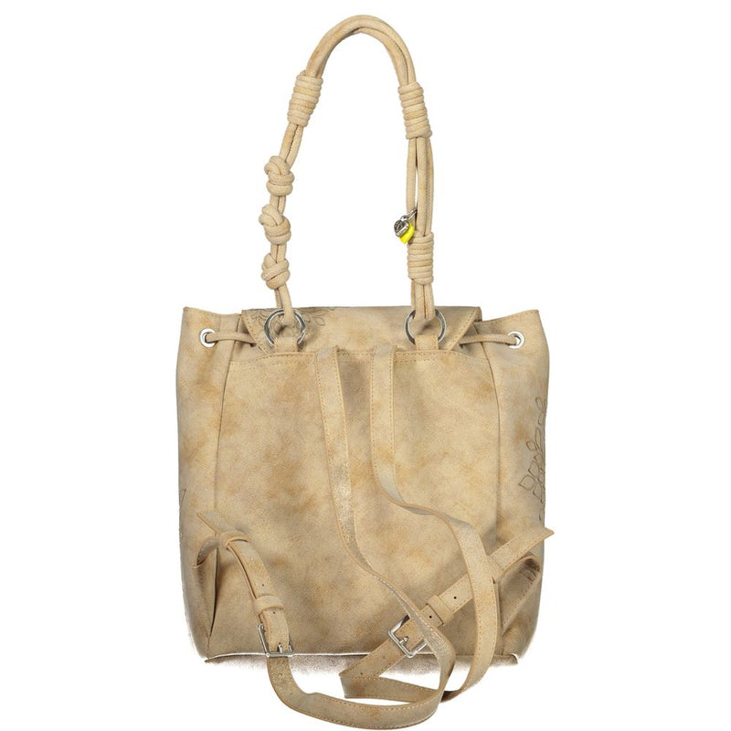 Desigual Sierra Prisma Mini Sand Beige Women's Backpack