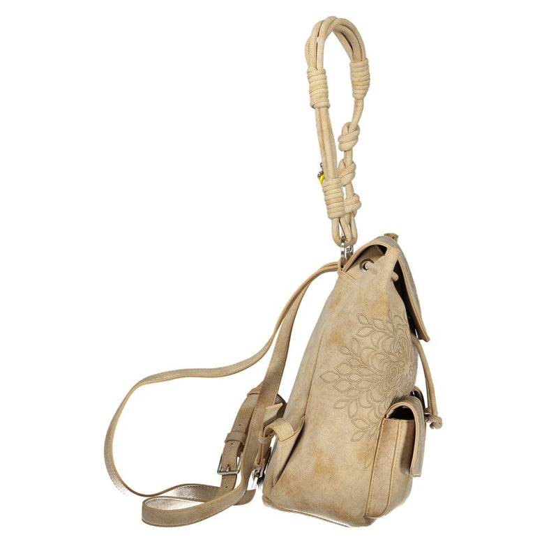 Desigual Sierra Prisma Mini Sand Beige Women's Backpack