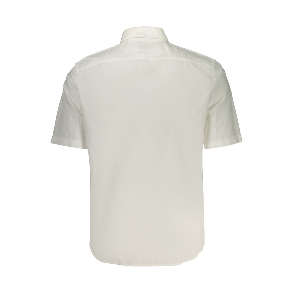 Chemise Hugo Boss Bianco en Coton pour Homme