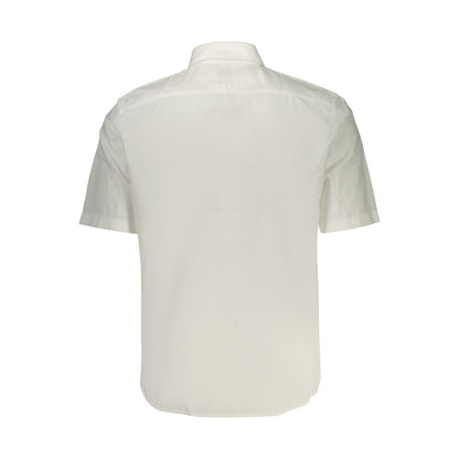 Chemise Hugo Boss Bianco en Coton pour Homme