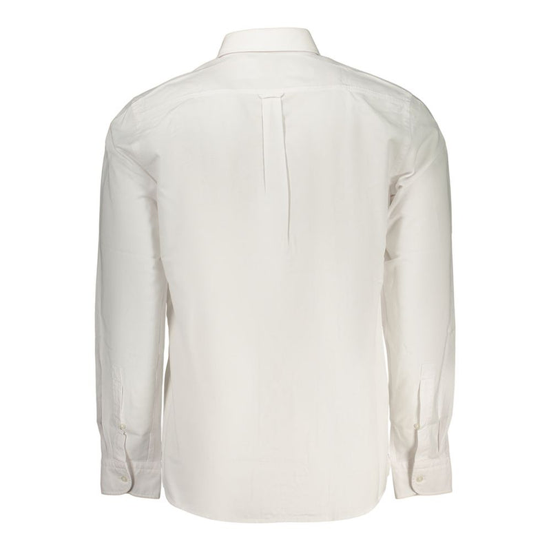 Hugo Boss Wit Katoenen Herenoverhemd