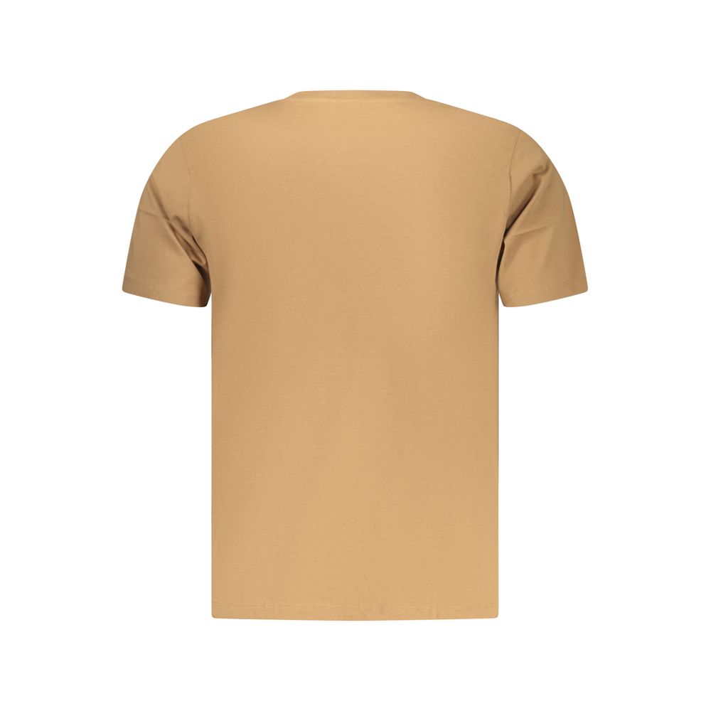 Pepe Jeans Marrone T-Shirt en Coton pour Hommes