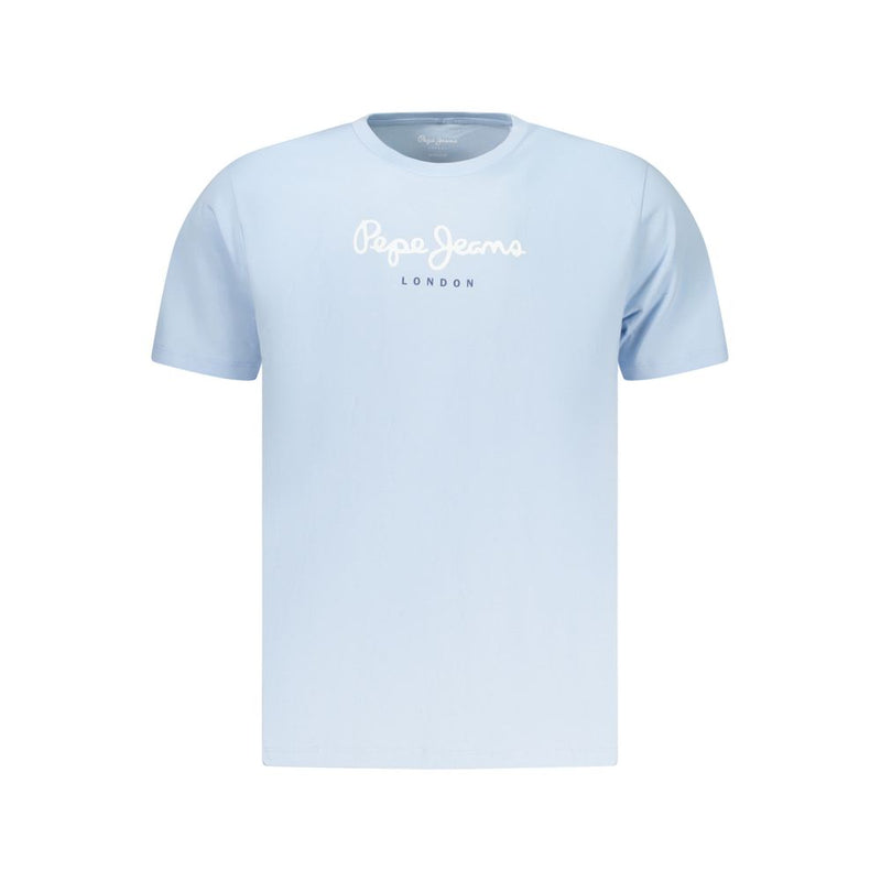 Pepe Jeans Azzurro Cotton Men T-Shirt - Light Blue