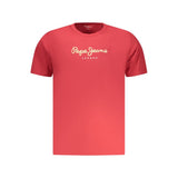 Pepe Jeans Rosso T-Shirt en Coton pour Homme