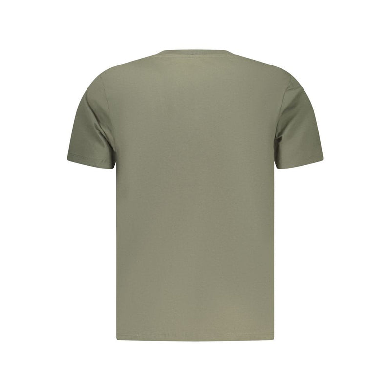 Pepe Jeans Verde T-Shirt en Coton pour Hommes