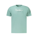 Pepe Jeans Azzurro T-Shirt en Coton pour Homme