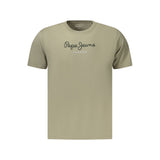 Pepe Jeans Verde Cotton Men T-Shirt - Style Meets Sustainability