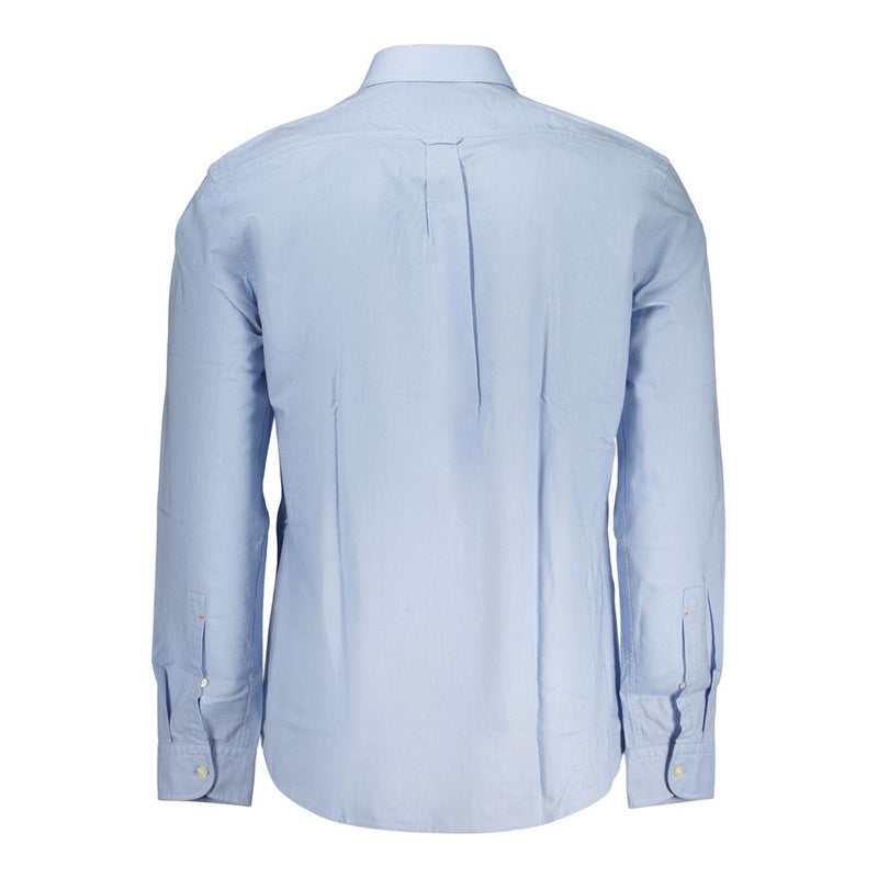 Hugo Boss Azzurro Katoenen Heren Overhemd