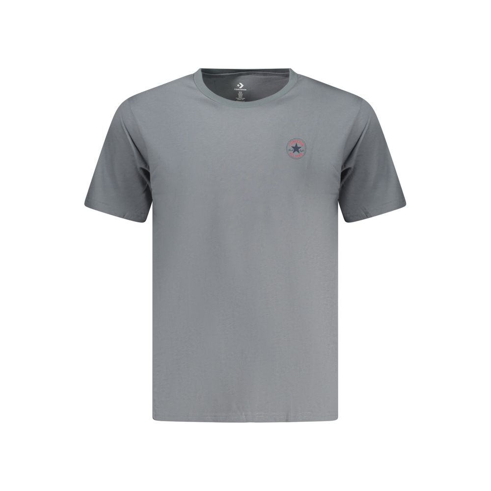 T-shirt en coton gris Converse pour homme