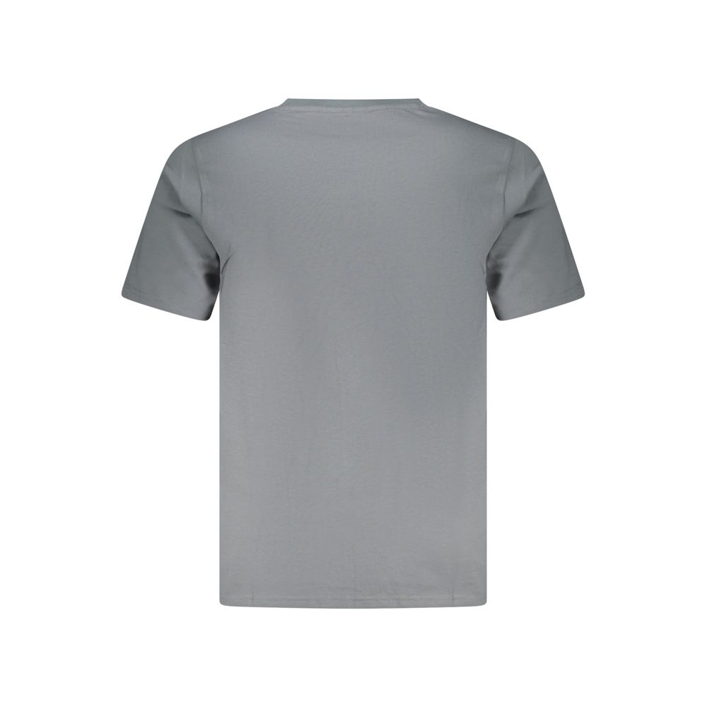 T-shirt en coton gris Converse pour homme