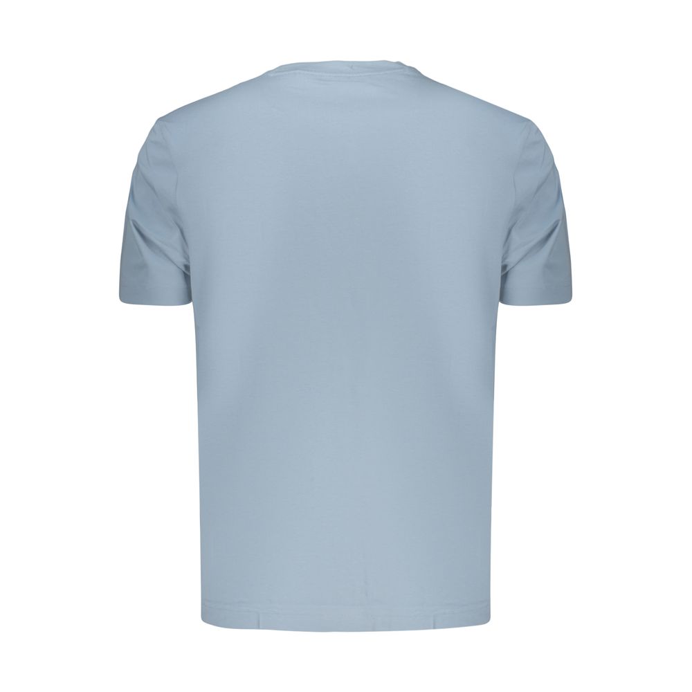 T-shirt Hugo Boss Azzurro en coton pour homme