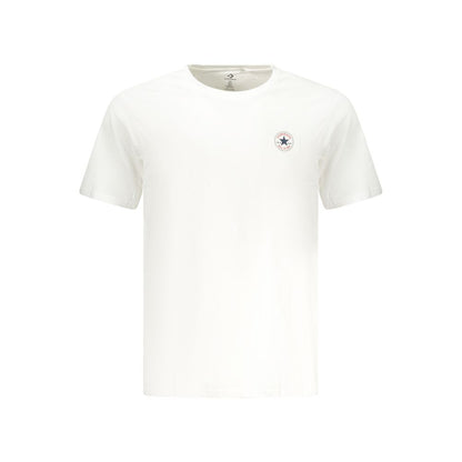 Converse Wit Katoenen Heren T-shirt