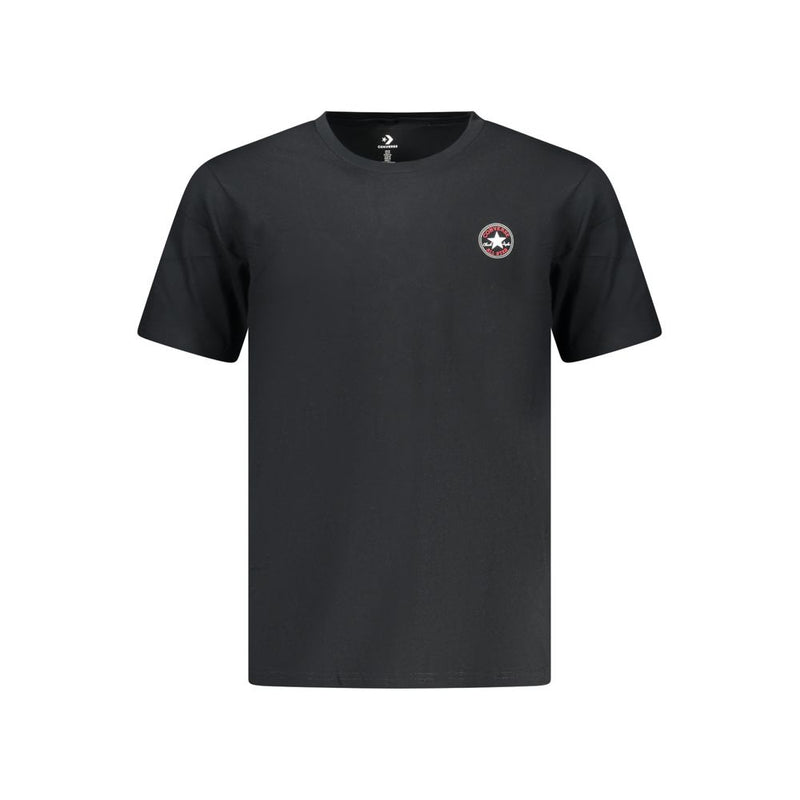 T-shirt homme en coton noir Converse