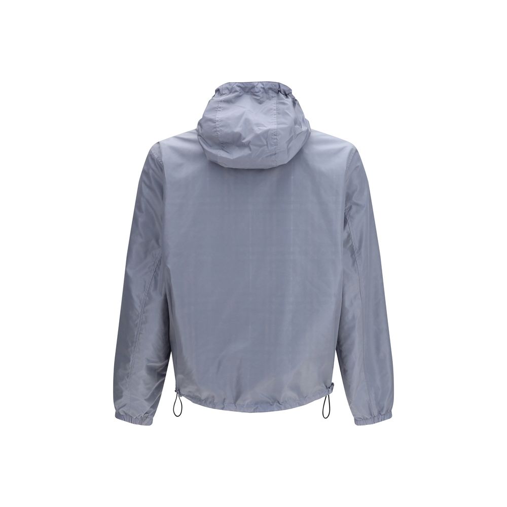 Manteau en polyester bleu Burberry