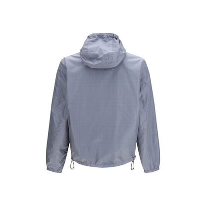 Manteau en polyester bleu Burberry