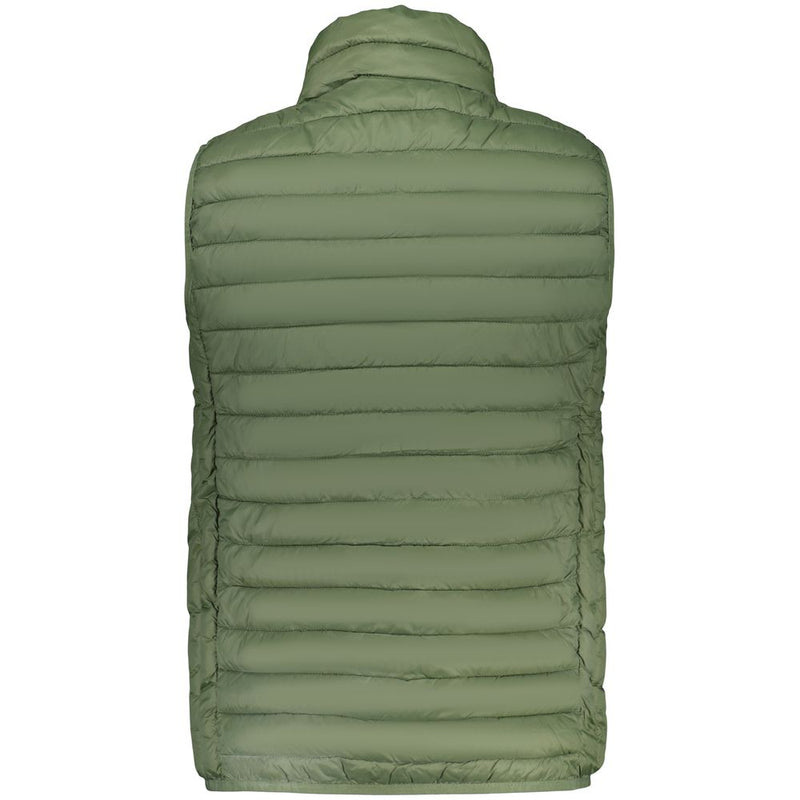U.S. Grand Men's Verde Polyester Sleeveless Jacket