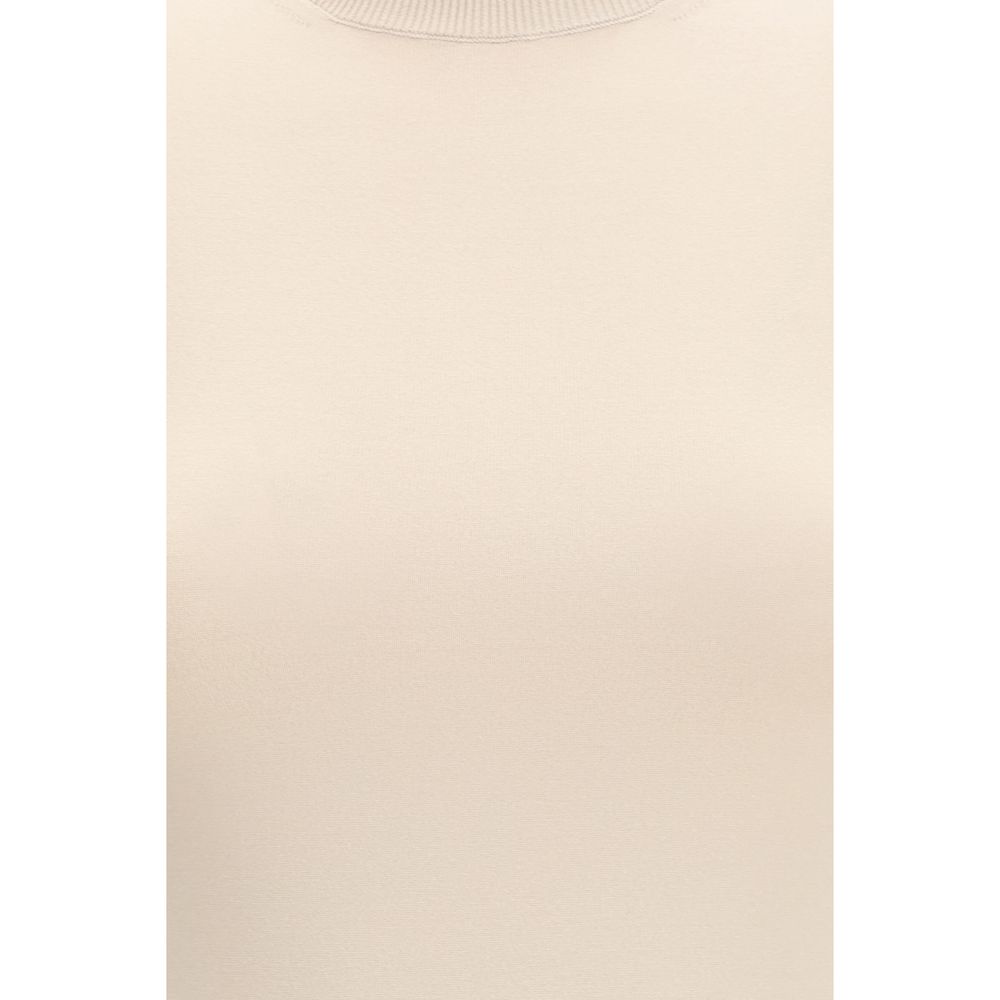 Max Mara Ottano Beige Viscose T-Shirt for Women