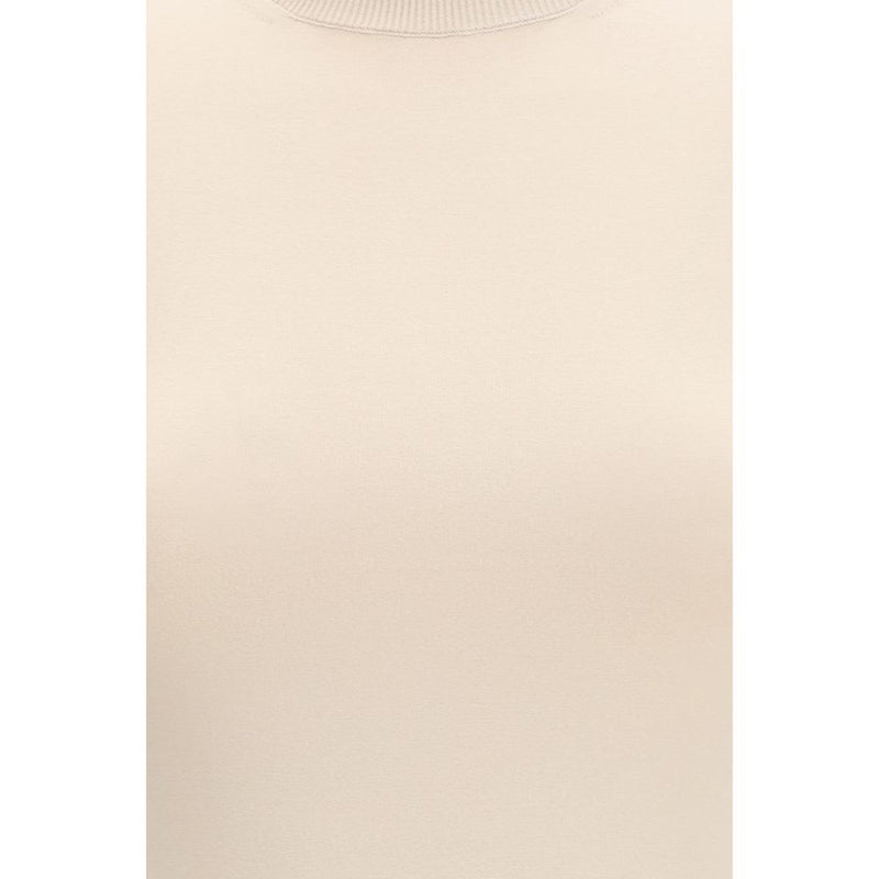 Max Mara Ottano Beige Viscose T-Shirt for Women