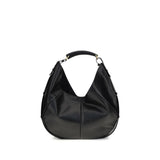Saint Laurent Black Calf Leather Bos Taurus Shoulder Bag