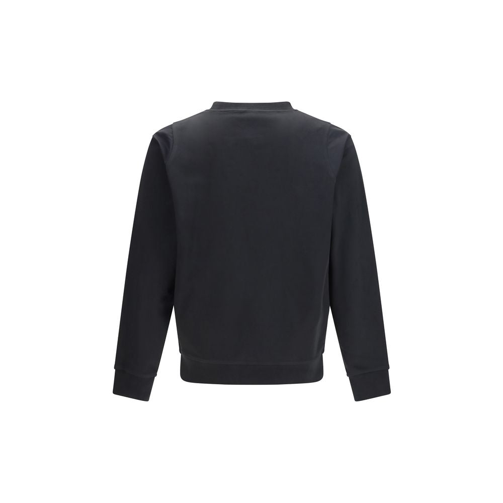 Moose Knuckles Dalon Crewneck Black Cotton Sweatshirt