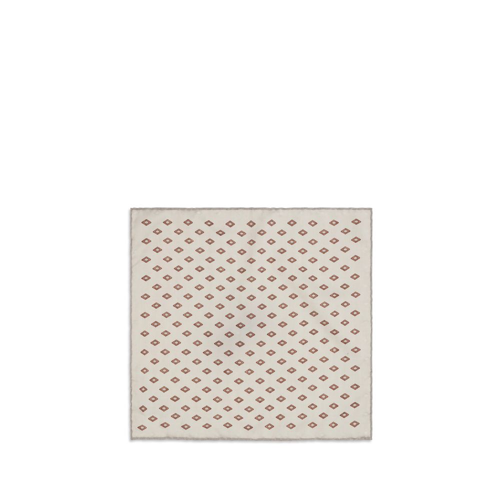 Brunello Cucinelli Multicolor Silk Scarf - Timeless Elegance