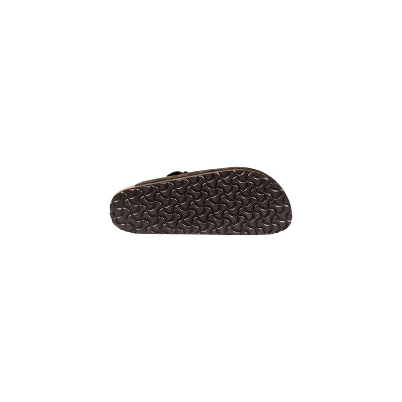 Birkenstock Boston Brown Suede Leather Slippers for Men