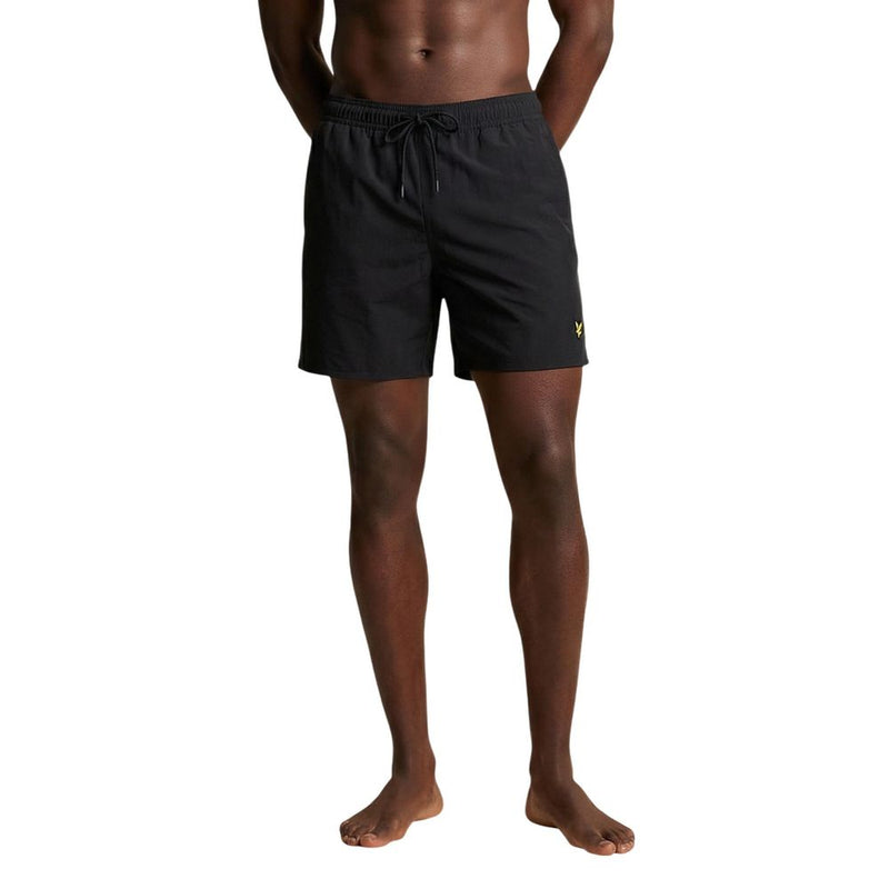 Lyle & Scott Black Polyamide Swim Shorts - Modern Design