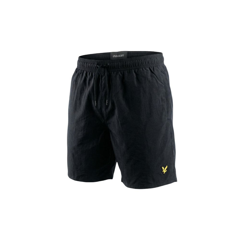 Lyle & Scott Black Polyamide Swim Shorts - Modern Design