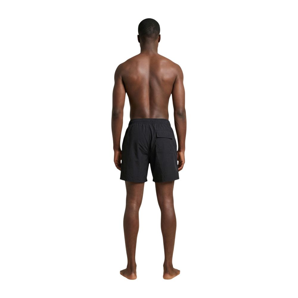 Lyle & Scott Black Polyamide Swim Shorts - Modern Design