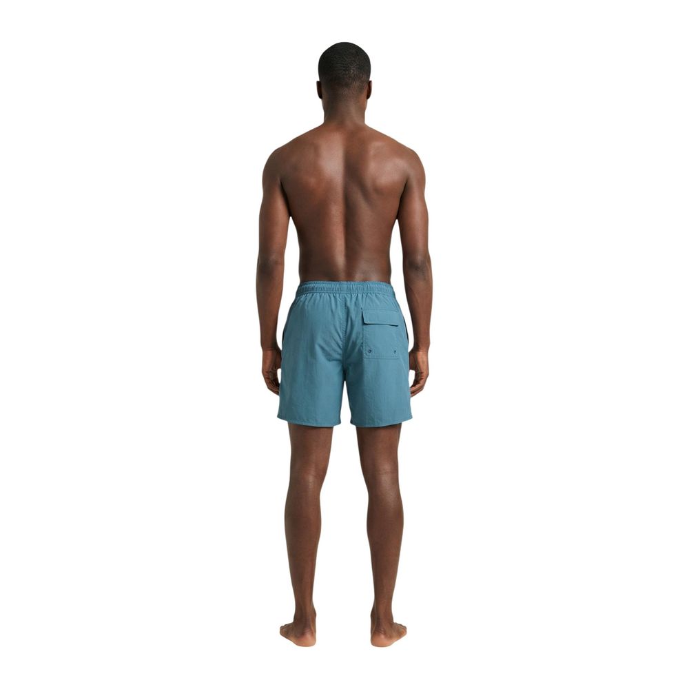 Lyle & Scott Blue Polyamide Swim Shorts for Men