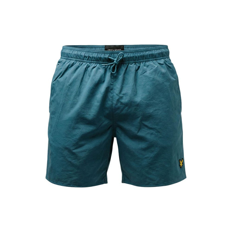 Lyle & Scott Blue Polyamide Swim Shorts for Men
