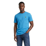 Lyle & Scott Blue Cotton TS400VOGT Sportswear T-Shirt