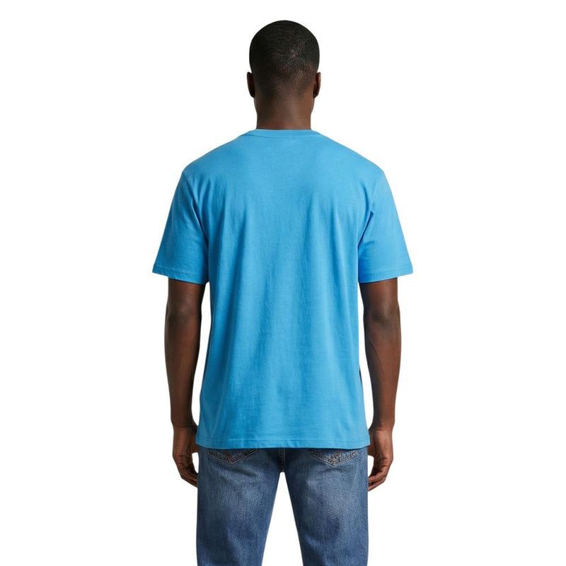 Lyle & Scott Blue Cotton TS400VOGT Sportswear T-Shirt