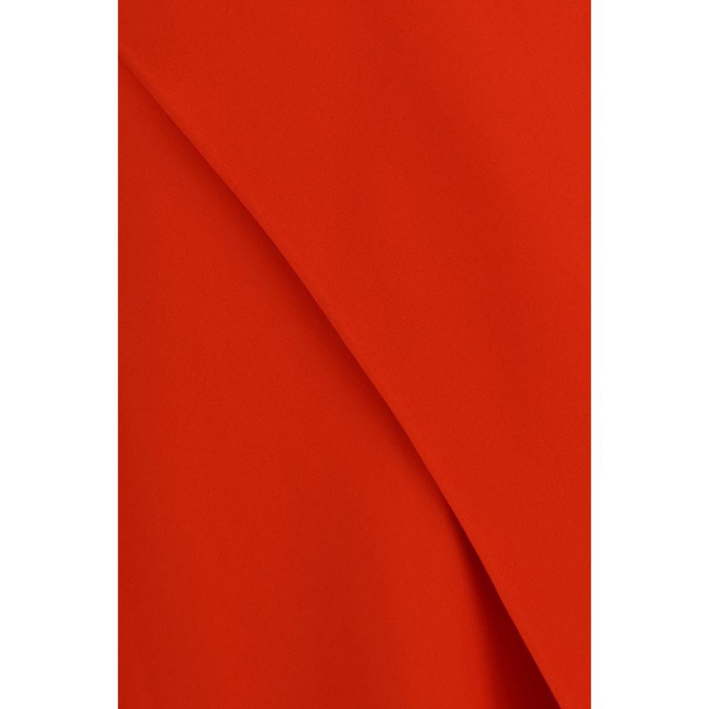 Balenciaga Multicolor Silk Draped Maxi Dress