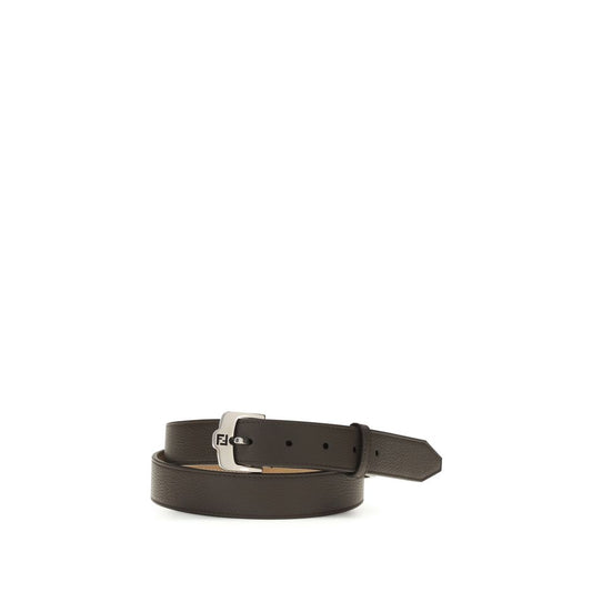 Ceinture Fendi Bos Taurus Regular en cuir de veau marron