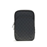 Sac bandoulière Gucci noir en polyuréthane