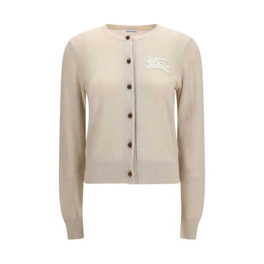 Cardigan en Polyester Beige Burberry Ekd pour Femme