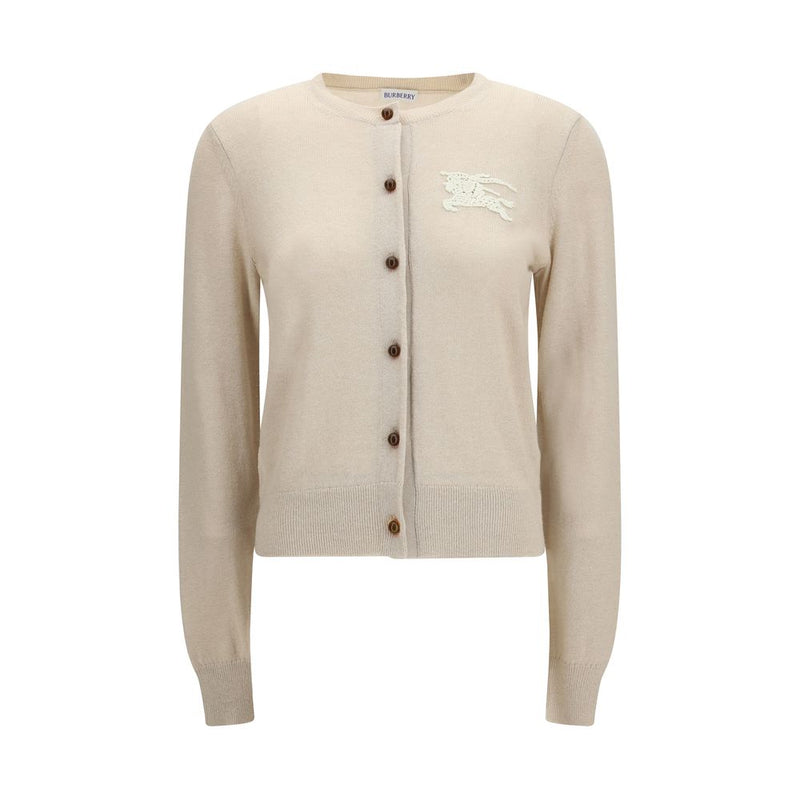 Cardigan en Polyester Beige Burberry Ekd pour Femme