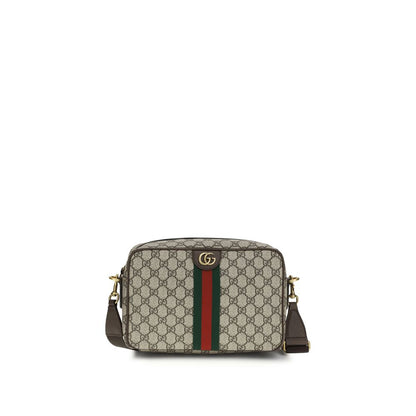 Sac bandoulière Gucci en tissu beige