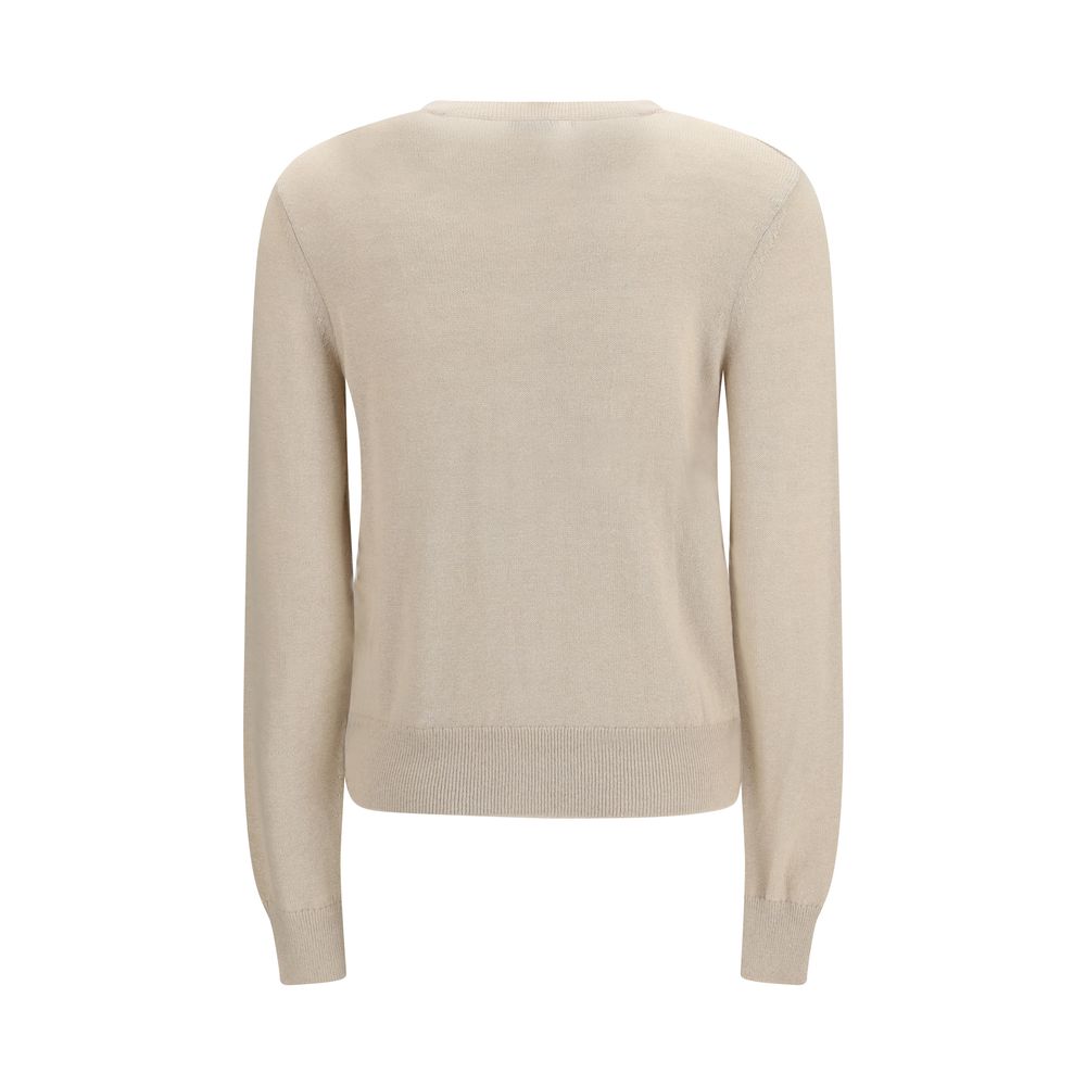 Cardigan en Polyester Beige Burberry Ekd pour Femme