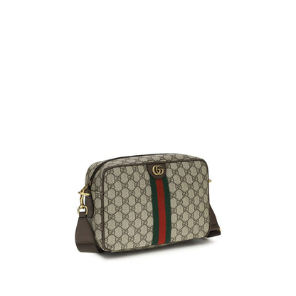 Sac bandoulière Gucci en tissu beige
