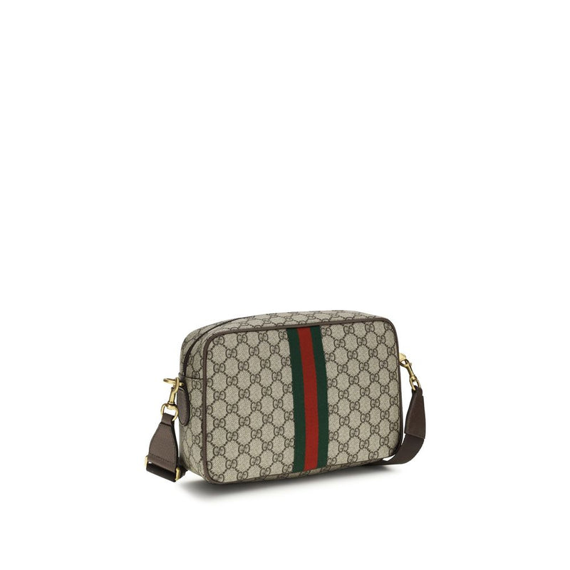 Sac bandoulière Gucci en tissu beige