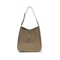 Saint Laurent Gray Calf Leather Bos Taurus Shoulder Bag