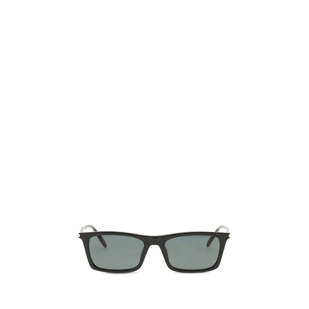 Lunettes de soleil Saint Laurent en acétate noir