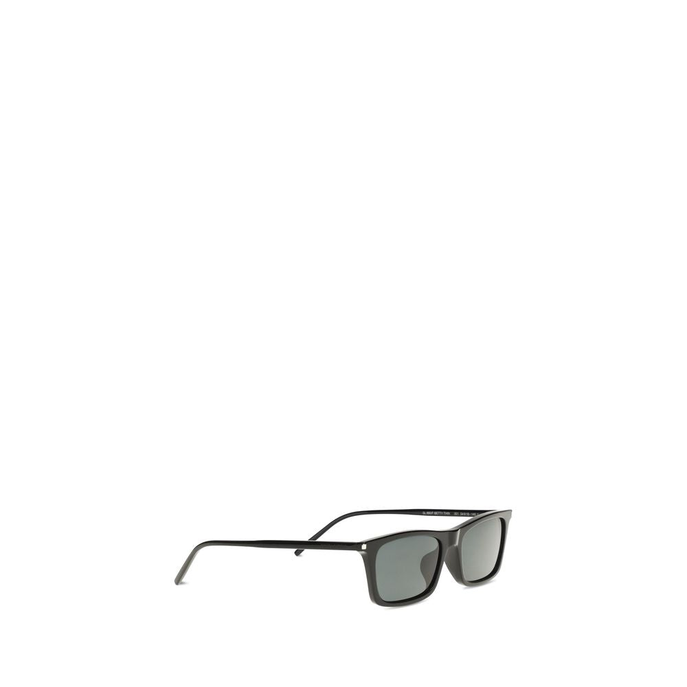 Lunettes de soleil Saint Laurent en acétate noir