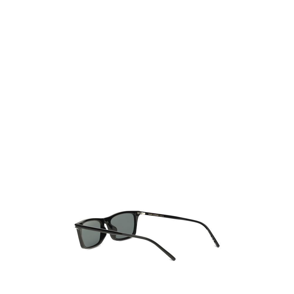 Lunettes de soleil Saint Laurent en acétate noir