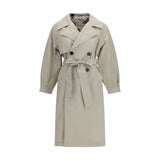 Barbour Layla Beige Polyamide Trench Coat for Women