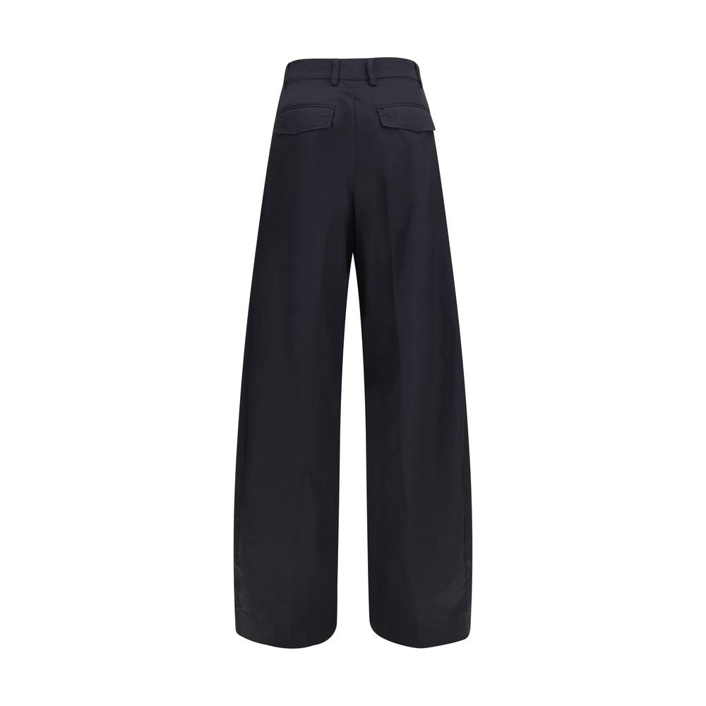 The Latest Black Cotton Casual Pants for Women