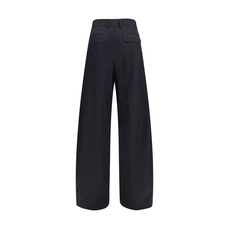 The Latest Black Cotton Casual Pants for Women