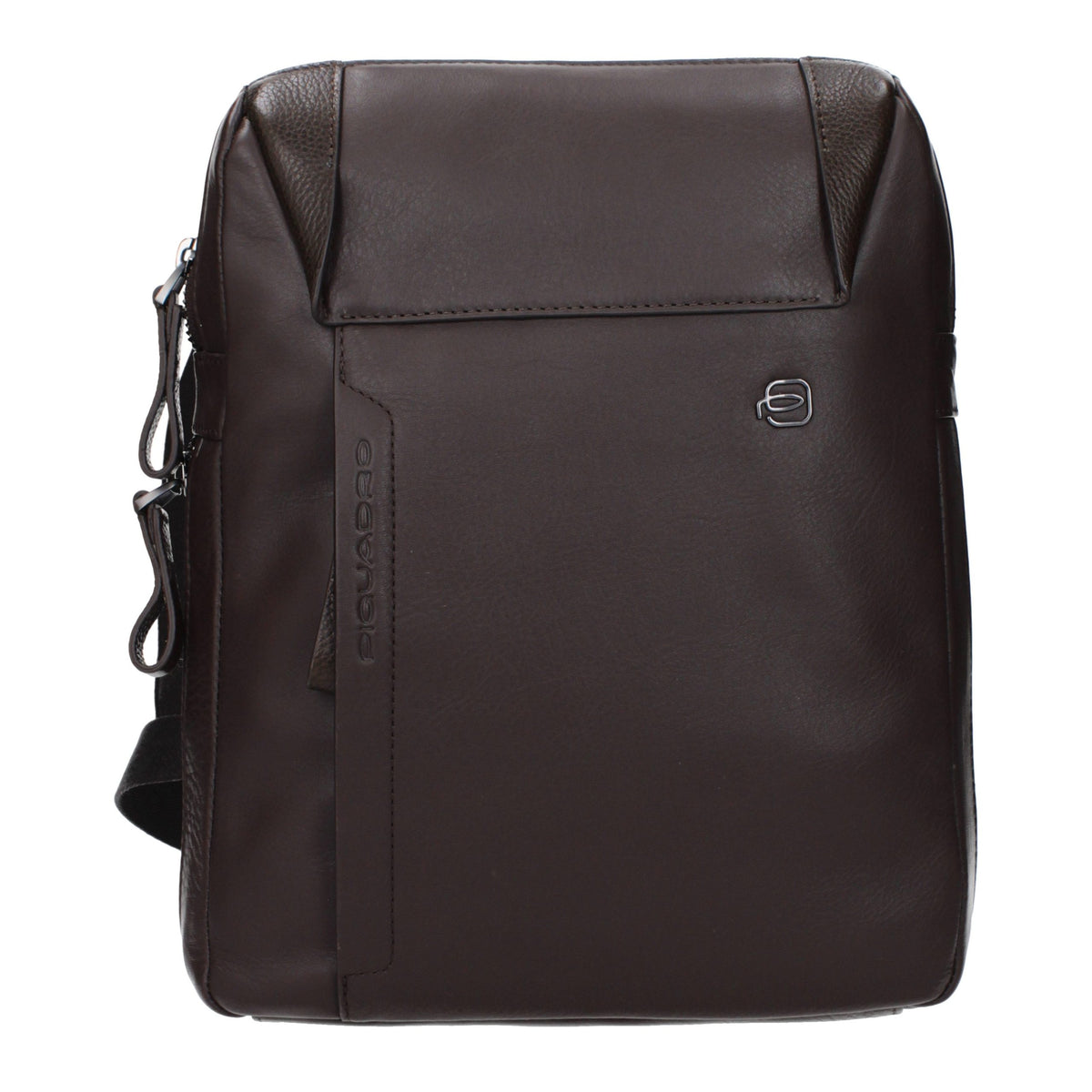 Piquadro Brown Leather Crossbody Bag - OUTCA306S94TM